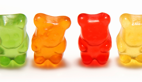 Colorful Gummy Bears