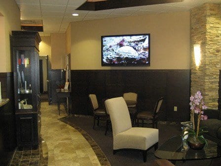 cosmetic center waiting room