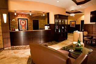 Lobby and Waiting Room at the Center for Cosmetic Surgery