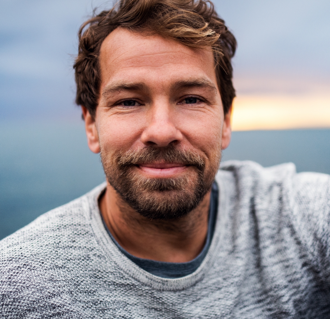 male model headshot